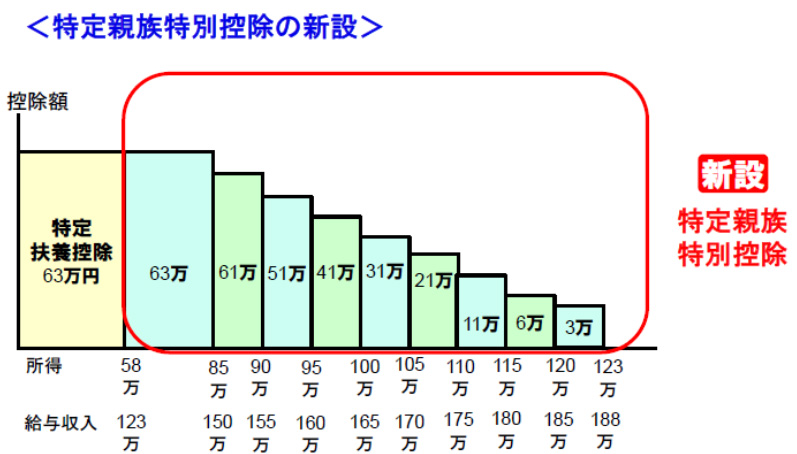 特定親族特別控除の新設