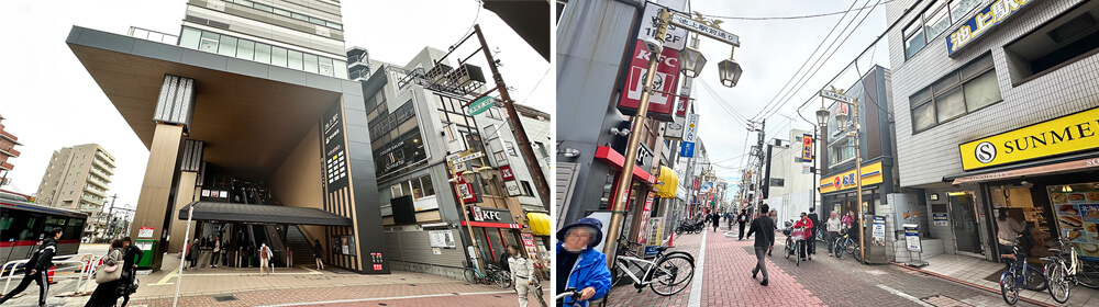 プロシード池上の最寄り駅「池上駅」の周辺イメージ