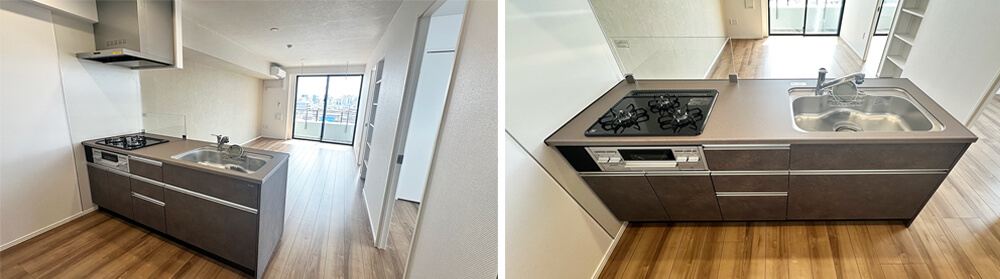 キッチンの様子