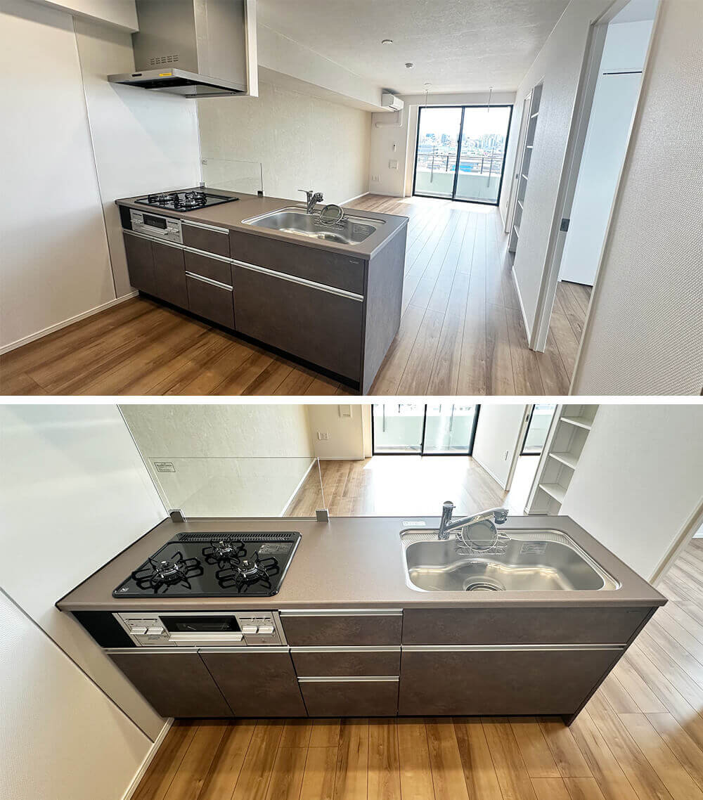 キッチンの様子